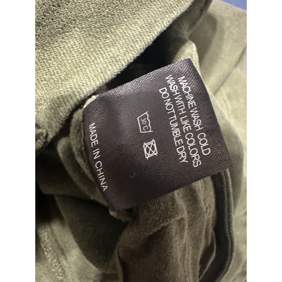 High Rise Green Jeans - Picture 7 of 7